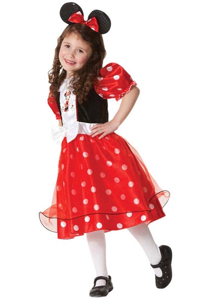 F68031 Girls Party Mouse Costume